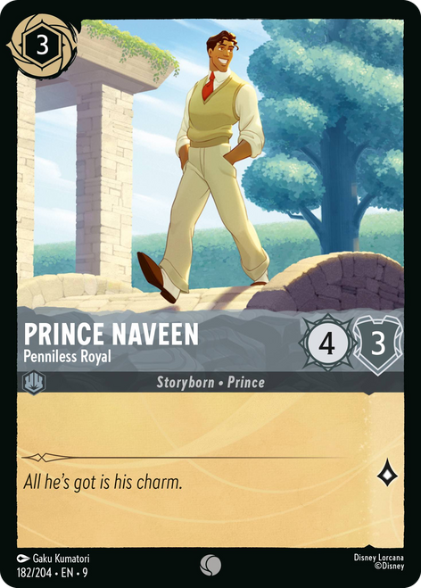 Prince Naveen - Penniless Royal (Foil)
