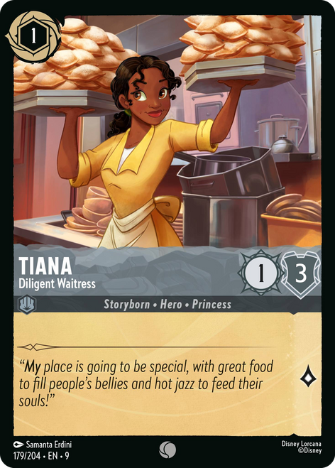 Tiana - Diligent Waitress (Foil)