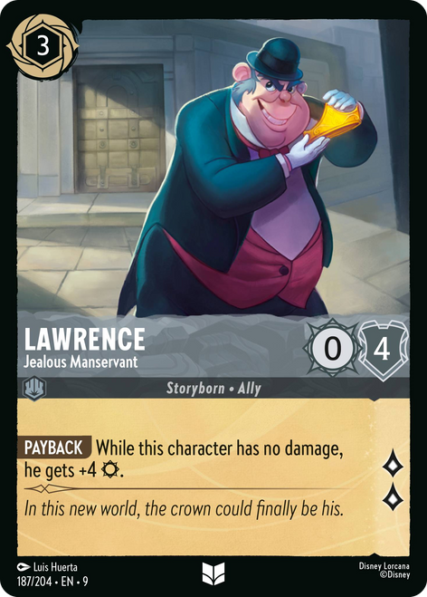 Lawrence - Jealous Manservant (Foil)