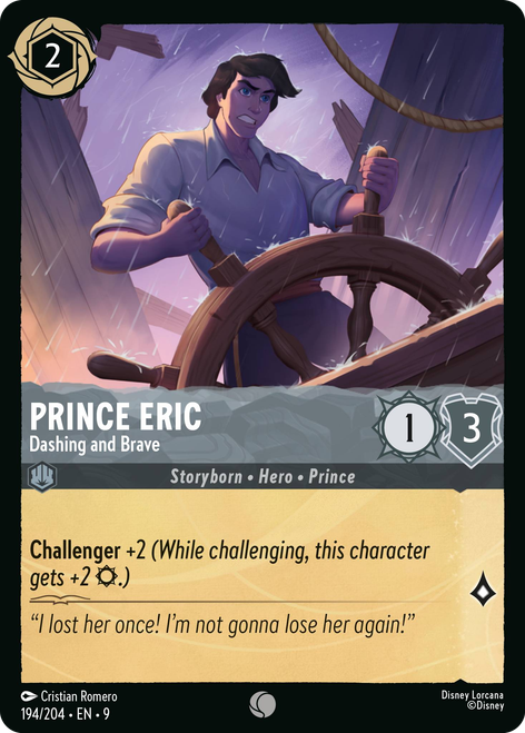 Prince Eric - Dashing and Brave (Foil)