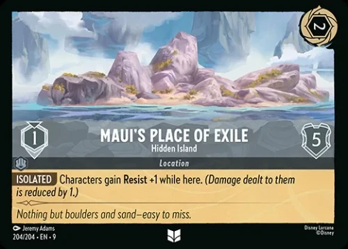 Maui's Place of Exile - Hidden Island (Foil)