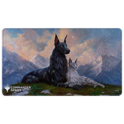 Commander Series - Release 8 - Fan Vote 3 - Q3 2025 Holofoil Playmat Rin and Seri