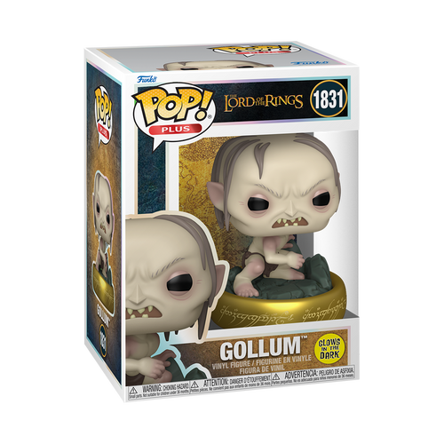 POP! Movies - The Lord of the Rings #1831 Gollum (Glow) (POP! Plus)
