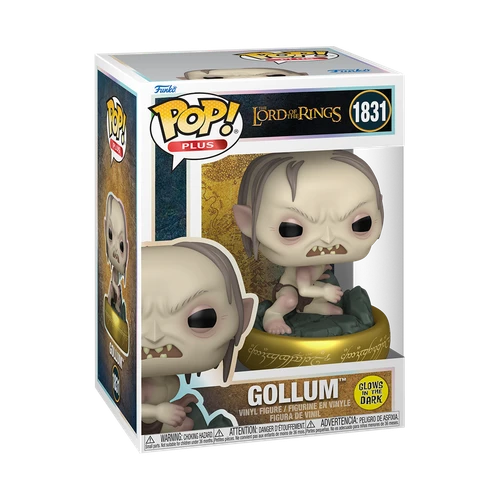 POP! Movies - The Lord of the Rings #1831 Gollum (Glow) (POP! Plus)