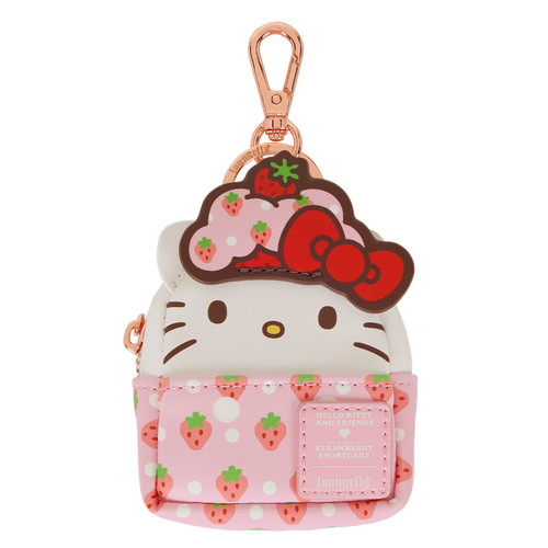 Sanrio: Hello Kitty & Friends x Strawberry Shortcake Cosplay Mini Backpack Keychain Charm