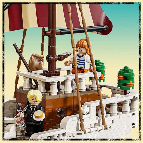 One Piece The Going Merry Pirate Ship Set (75639)