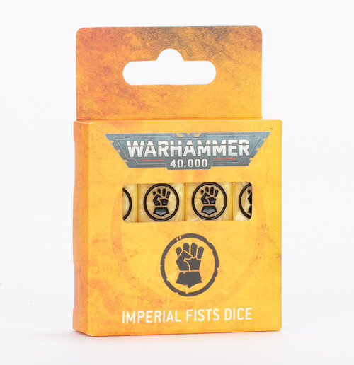 Warhammer 40,000 - Imperial Fists: Dice
