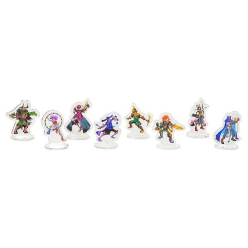 Shuffle Dungeons: Acrylic Hero Tokens
