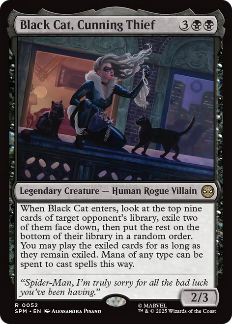 Black Cat, Cunning Thief