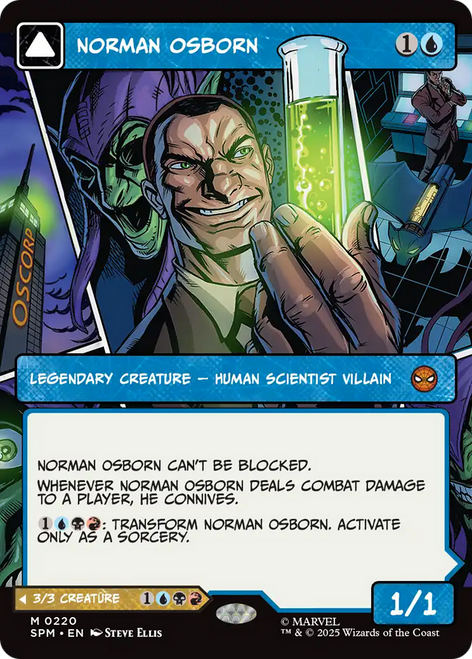 Norman Osborn // Green Goblin (Comic Panel)