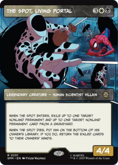 The Spot, Living Portal (Comic Panel)