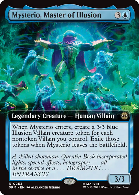 Mysterio, Master of Illusion (Extended Art)