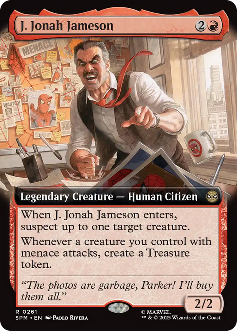 J.Jonah Jameson (Extended Art)