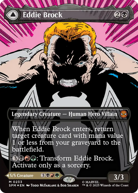 Eddie Brock // Venom, Lethal Protector (Classic Comic Foil)