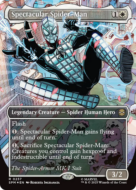 Spectacular Spider-Man (MK I) (Costume Change Textured Foil)
