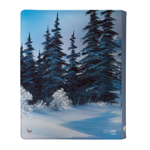 Bob Ross Winter Paradise 9-Pocket Zippered Pro-Binder