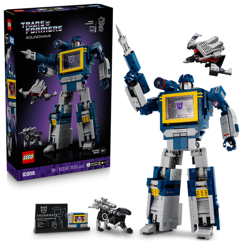 Icons Transformers: Soundwave Model Set 10358