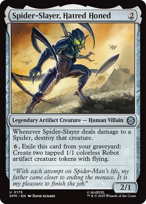 Spider-Slayer, Hatred Honed
