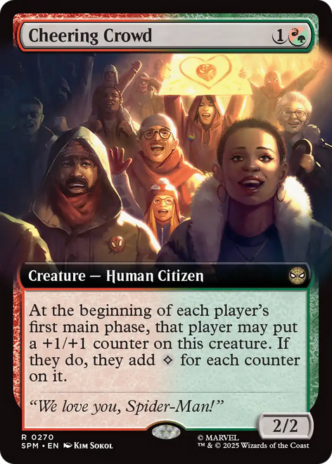 Cheering Crowd (Extended Art)