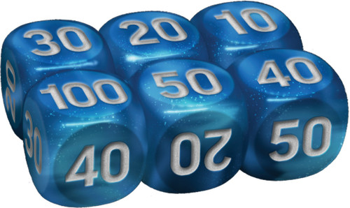 Mega Charizard X ex Ultra Premium Collection Small Blue w/ White Dice (6)
