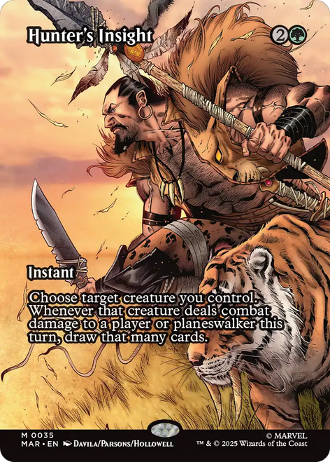 Hunter's Insight (Borderless Source Material Foil)
