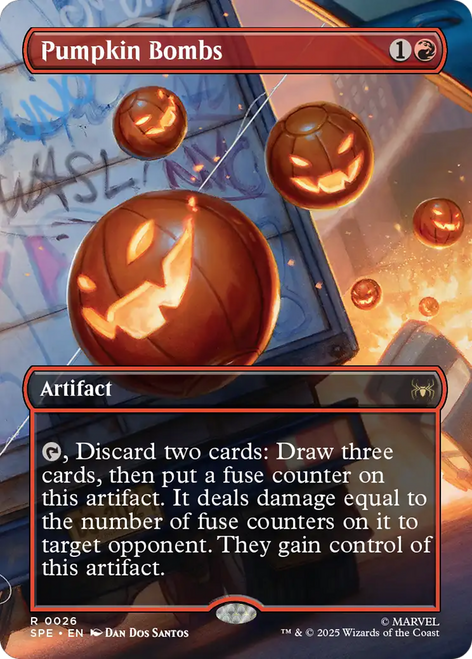 Pumpkin Bombs (Borderless Scene Foil)