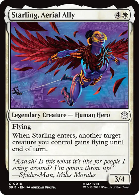 Starling, Aerial Ally (Foil)
