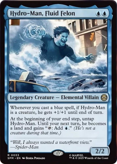 Hydro-Man, Fluid Felon (Foil)