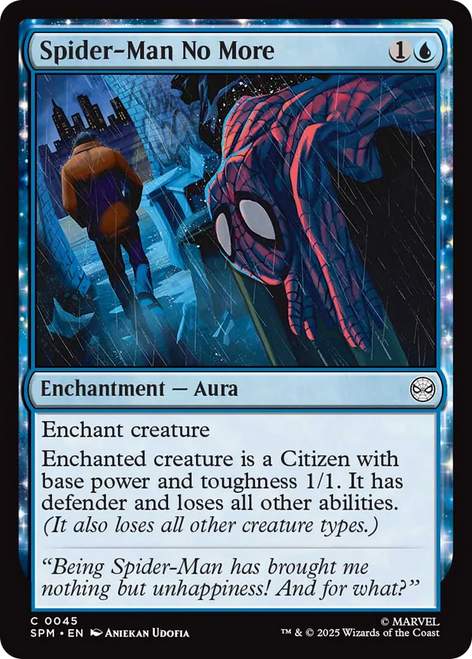Spider-Man No More (Foil)