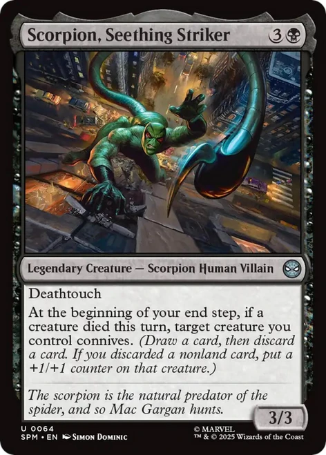 Scorpion, Seething Striker (Foil)