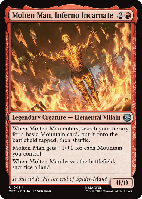Molten Man, Inferno Incarnation (Foil)