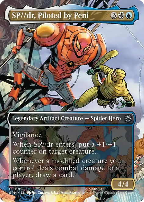 SP//dr, Piloted by Peni (Borderless Scene Foil)