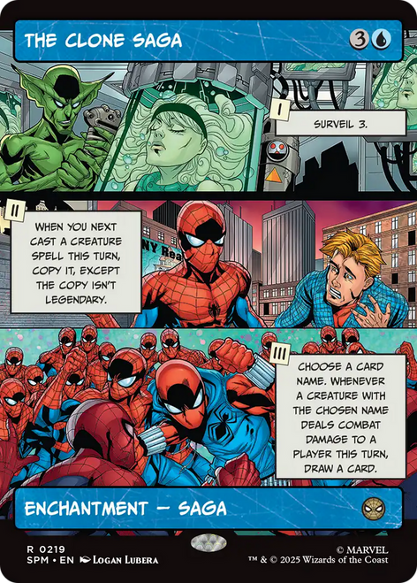 The Clone Saga (Comic Panel Foil)