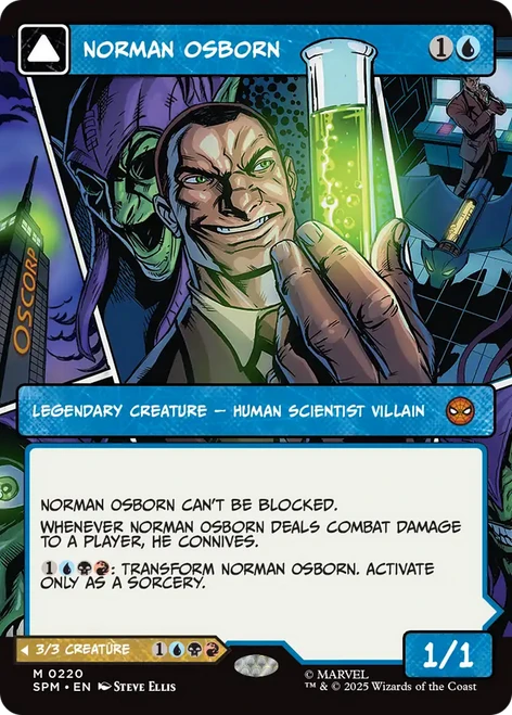 Norman Osborn // Green Goblin (Comic Panel Foil)