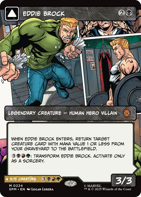 Eddie Brock // Venom, Lethal Protector (Comic Panel Foil)