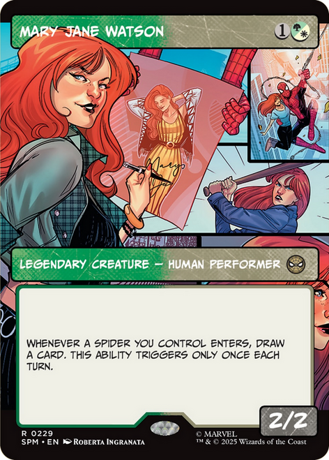 Mary Jane Watson (Comic Panel Foil)