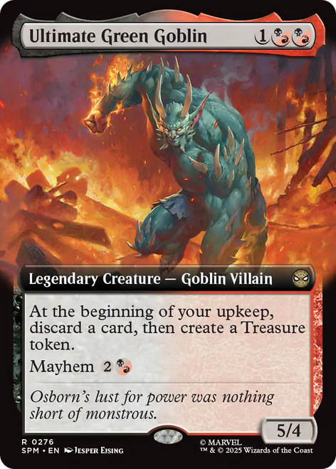 Ultimate Green Goblin (Extended Foil)