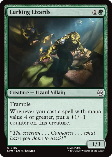 Lurking Lizards (Foil)