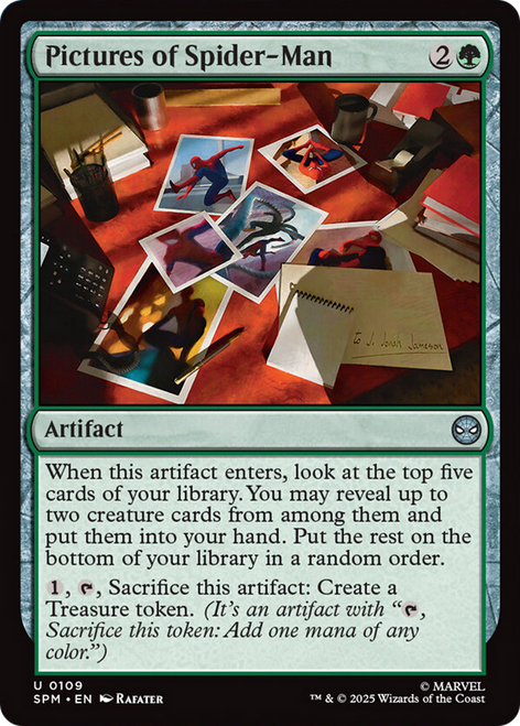 Pictures of Spider-Man (Foil)