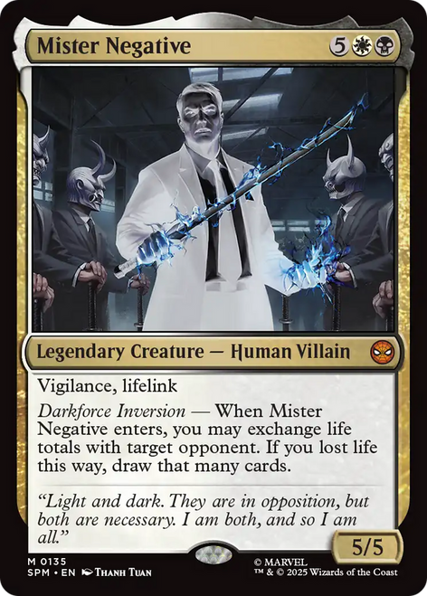 Mister Negative (Foil)