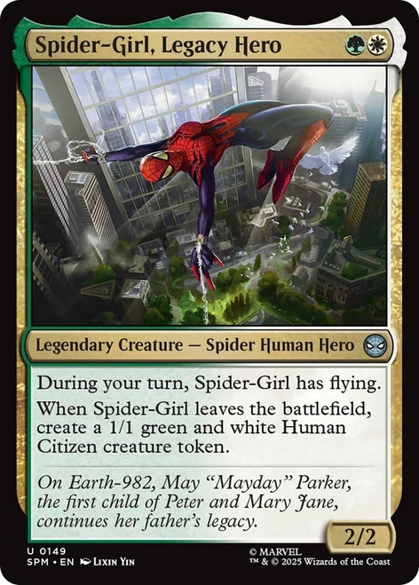 Spider-Girl, Legacy Hero (Foil)