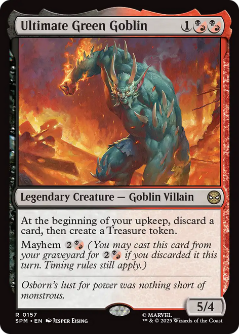 Ultimate Green Goblin (Foil)
