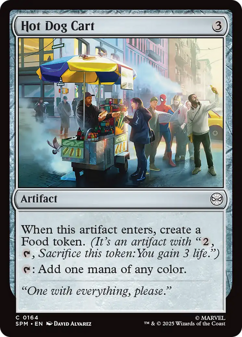 Hot Dog Cart (Foil)