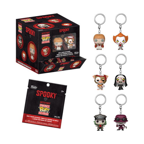 Pocket POP! Keychain Mystery Blind Bag - Spooky Warner Bros. Movies