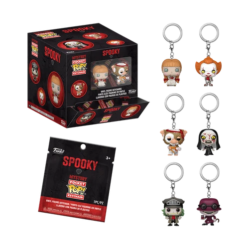 Pocket POP! Keychain Mystery Blind Bag - Spooky Warner Bros. Movies