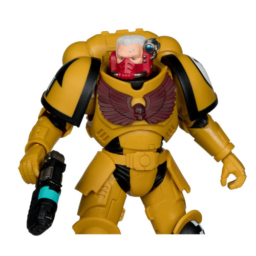Warhammer 40,000: Imperial Fist - Intercessor Sergeant (Gold Label Series) 7-Inch Figure