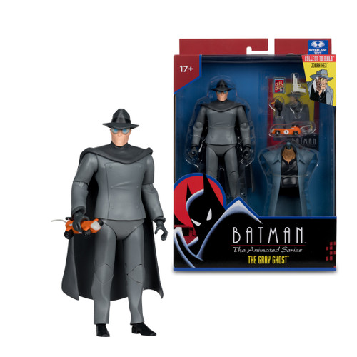 DC Direct: Batman: The Animated Series - The Gray Ghost (Build-A Jonah Hex) 6-Inch Figure