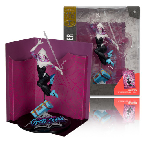 Marvel: Ghost-Spider (The Amazing Spider-Man #1) 1:10th Scale Posed Collectible with Scene