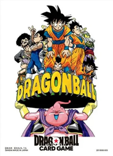 Dragon Ball Super CG: Official Card Sleeves Manga Collection - Son Goku & Majin Buu