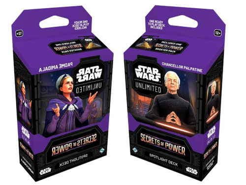 Star Wars: Unlimited - Secrets of Power Spotlight Deck - Set of 2